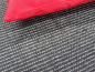 Preview: Sisalteppich grau gekettelt