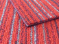 Preview: Teppichfliesen XL Stripes in rot
