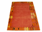 Preview: Schurwolle Teppich Orange