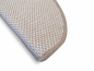 Preview: Stufenmatten Flachgewebe Sand hellbeige