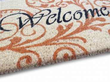 Kokosmatte Motiv "Welcome"