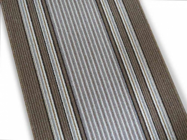 Emma Teppichläufer beige. Lieferbar in 67 cm und 80 cm breite