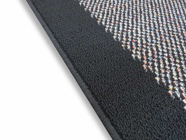Teppichläufer schwarz