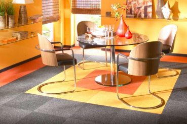 Tretford Teppichfliesen in 3 schönen gelben Farben