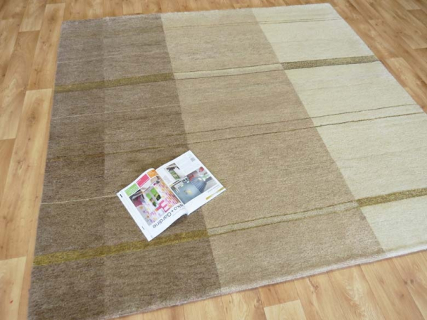 Gabbeh Teppich beige