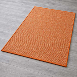 Sisalteppich orange